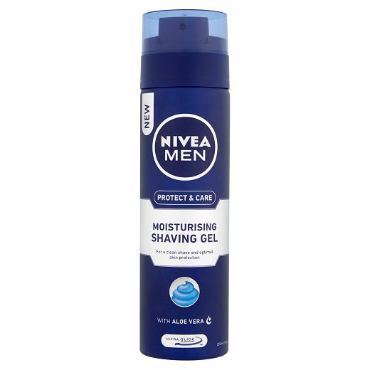 NIVEA MEN ORIGIN MOIST SHAVE GEL 200MLX6