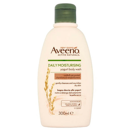 AVEENO YOGURT BODYWASH VANILLA & OATS X6