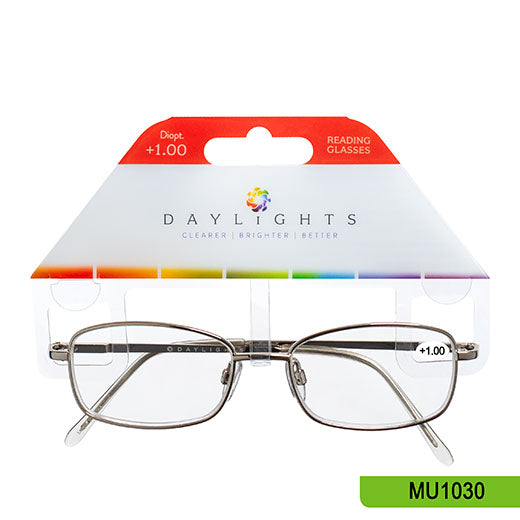 Reading Glasses Daylights Metal Silver +1.00 MU1030