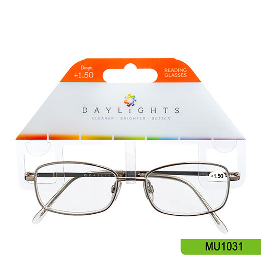 Reading Glasses Daylights Metal Silver +1.50 MU1031