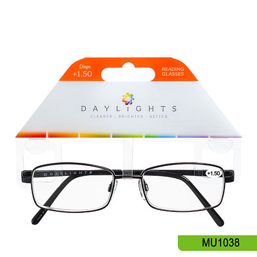 Reading Glasses Daylights Metal Black +1.50 MU1038