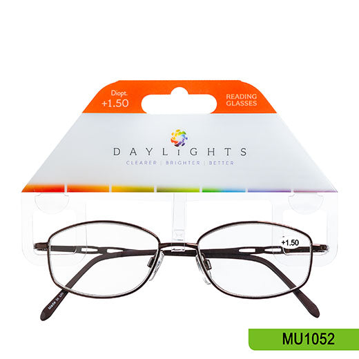 Reading Glasses Daylights Metal Brown +1.50 MU1052