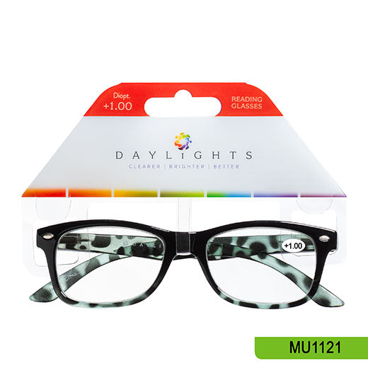 Reading Glasses Daylights Green Plastic +1.00 MU1121