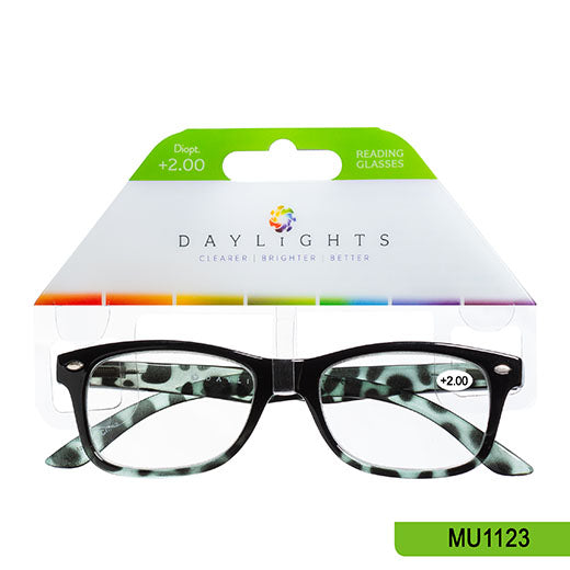 Reading Glasses Daylights Green Plastic +2.00 MU1123