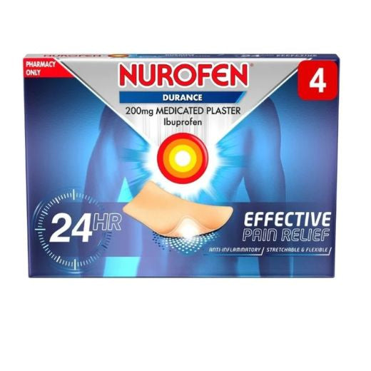 NUROFEN DURANCE 200MG MEDIC PLASTERX4