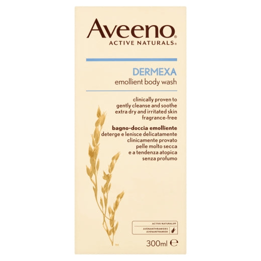 AVEENO DERMEXA BODYWASH 300ML X1