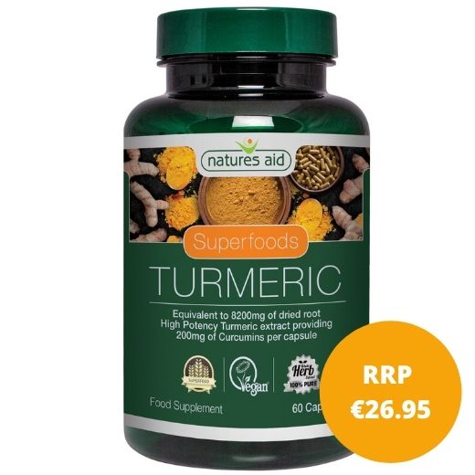 NATURES AID TURMERIC 8200MG X60