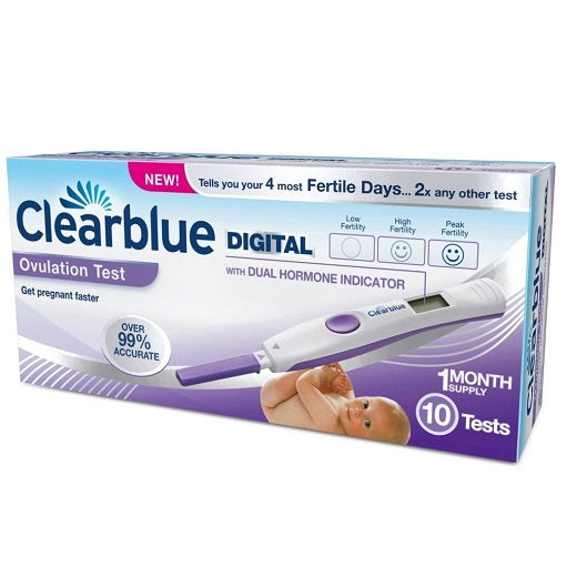 CLEARBLUE OVU TEST DIG HORMONE INDIC10X3