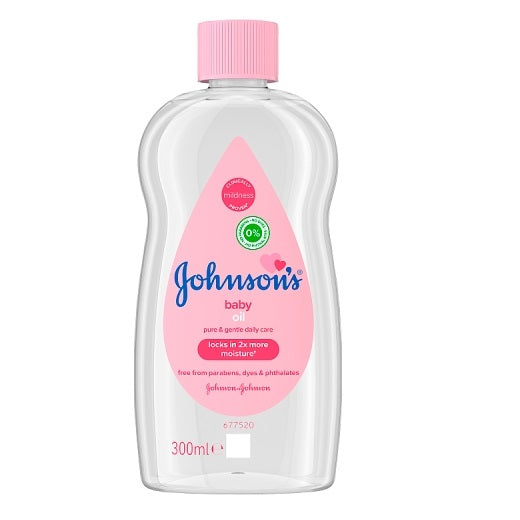 JOHNSONS BABY OIL 300ML X6