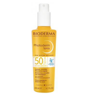 BIODERMA PHOTODERM SPRAY SPF50+200ML X1