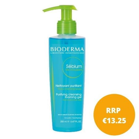 BIODERMA SEBIUM FOAM GEL PUMP 200ML X1