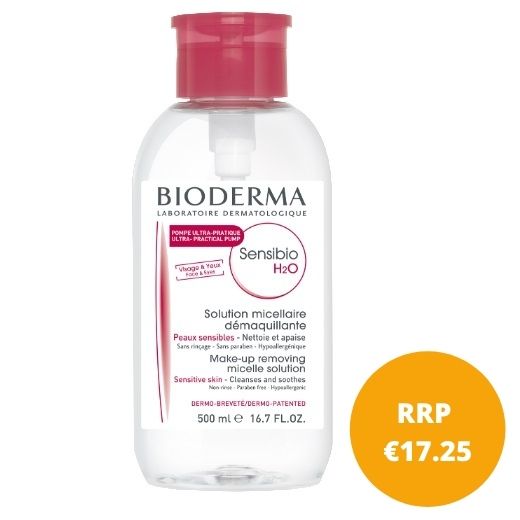 BIODERMA SENSIBIO H2O REVER PUMP 500MLX1