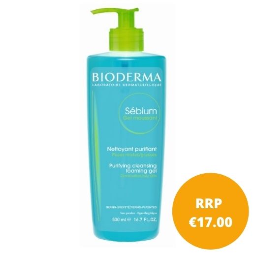 BIODERMA SEBIUM FOAM GEL PUMP 500ML X1