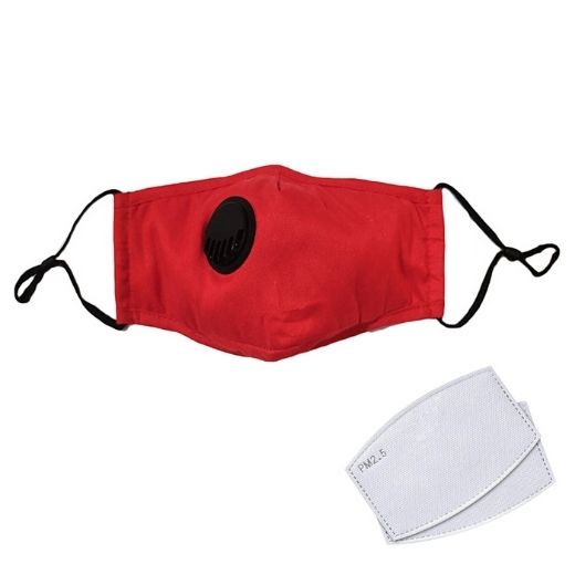 TERMIN8 FACE MASK 2 FILTERS RED X 10