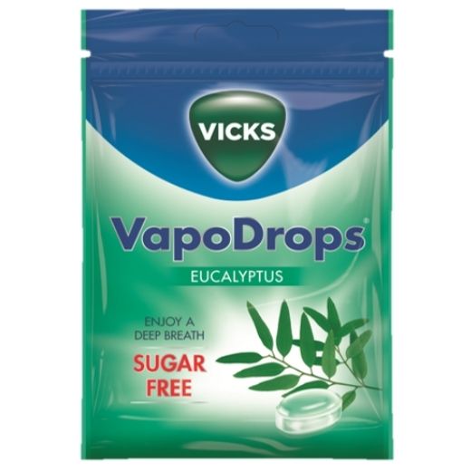 VICKS Vapodrops Eucalyptus 72g 1x20