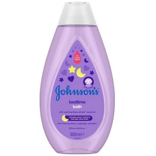 JOHNSONS BEDTIME BATH 500ML X6