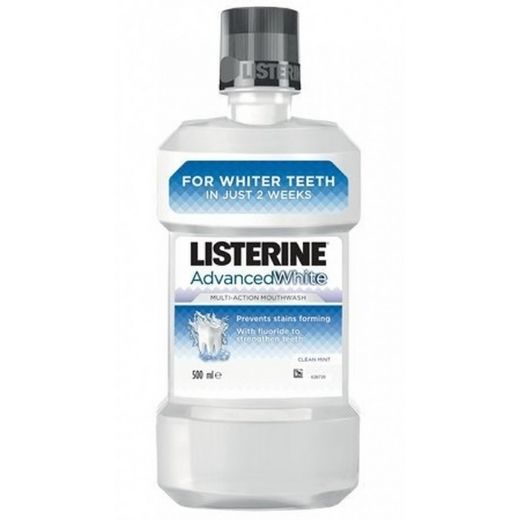 LISTERINE ADVANCED WHITENING 500ML X6