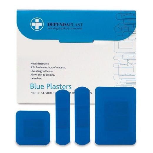 DEPENDAPLAST BLUEDETECT FOOD PLASTERS1X1