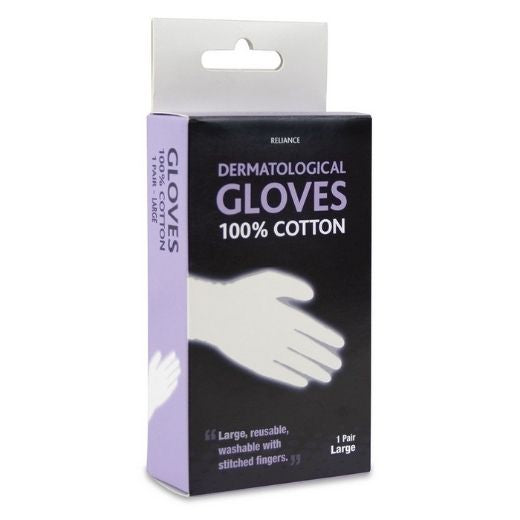 PH/CARE COTTON GLOVES LARGEX1