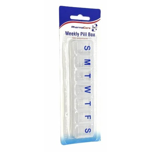 PHARMACARE WEEKLY PILL BOX - REGULAR1X1