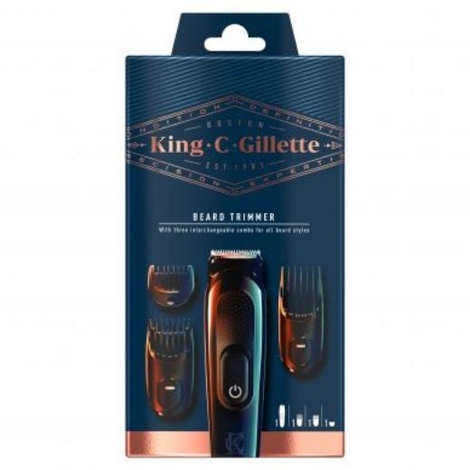 KING C GILLETTE GILL BEARD TRIMMER 1X3