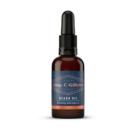 KING C GILLETTE BEARD OIL 30ML X6