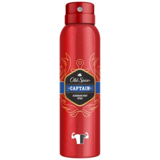 OLD SPICE DEO SPRAY CAPTAIN 150ML X6