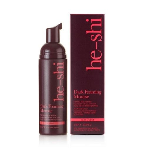 HE-SHI DARK FOAMING MOUSSE 150MLX6