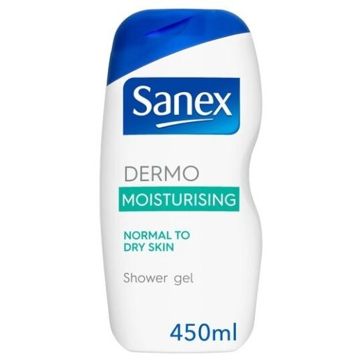 SANEX S/G 450ML DERMO-MOISTURISING X6