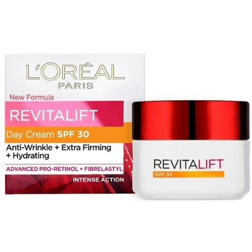 LOREAL REVITALFT SPF30 DAY CREAM 50ML X6