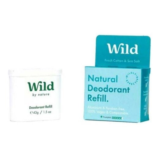 WILD COTTON SEASALT DEODORA REFILL 40GX8