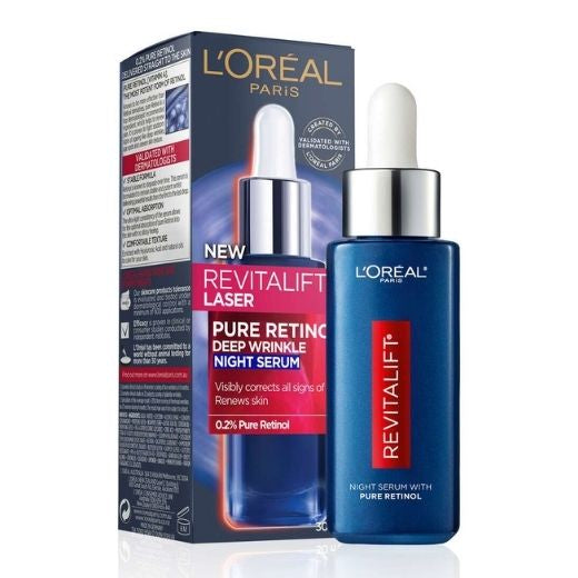 L'OREAL REVITALIFT NIGHT SERUM 30ML X6