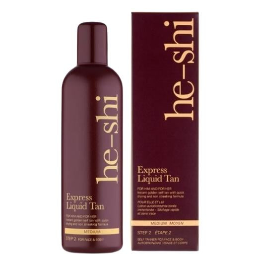 HE-SHI EXPRESS LIQUID TAN 300MLX6