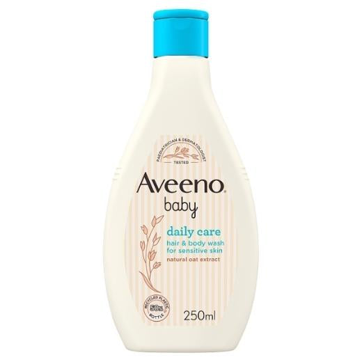 AVEENO BABY DC HAIR & BODY WASH 250ML X6