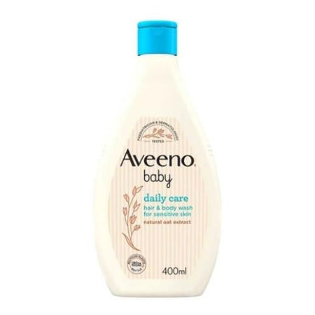 AVEENO BABY DC HAIR & BODY WASH 400ML X6