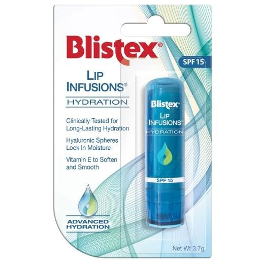 BLISTEX LIP INFUSIONS HYDRATION X12