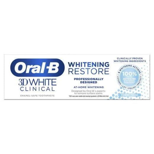 ORAL B 3D WHITE RE POWER FRESH 70ML X12