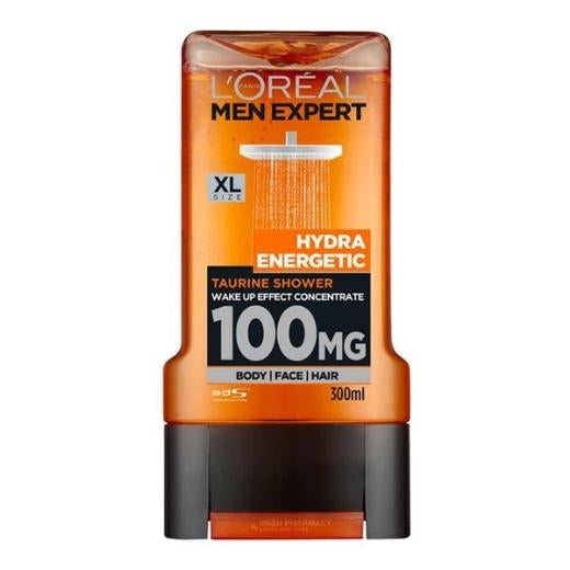 L'OREAL MEN ENERGETIC SHOWER GEL 300MLX6