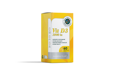 PHARMAPLUS VIT D3 1000IUX60