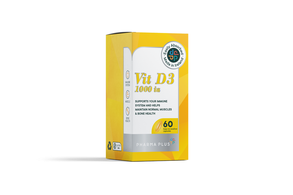 PHARMAPLUS VIT D3 1000IUX60