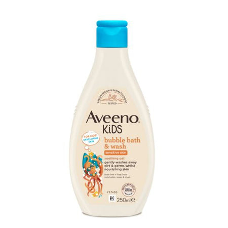 AVEENO B KIDS BUBBLE BATH 250ML X6