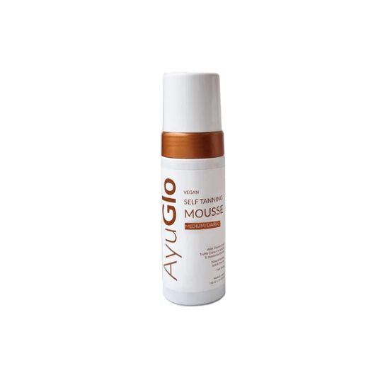 AYUGLO TANNING MOUSSE MED DARK 150MLX6