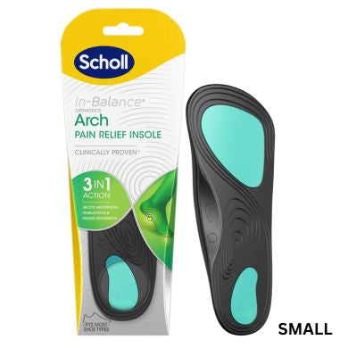 SCHOLL ORTHOTIC BALL OF FOOT & ARCH S X2