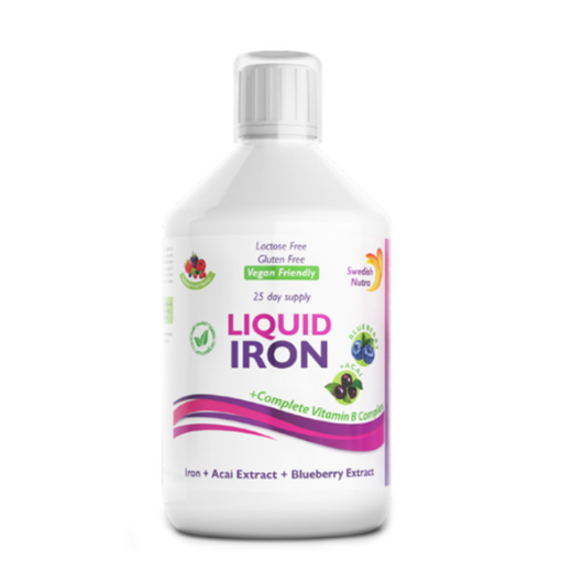 SWEDISH NUTRA LIQUID IRON 500MLX1