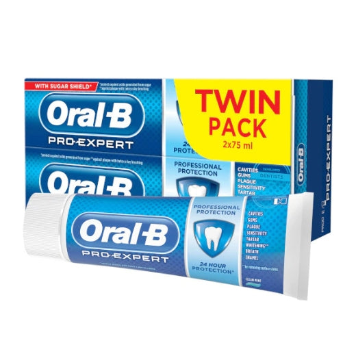 Oral B Pro Expert Toothpaste 2x75ml x 12