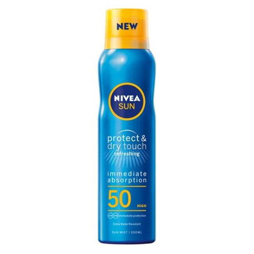 NIVEA SUN DRY TOUCH MIST SPF50 200MLX6