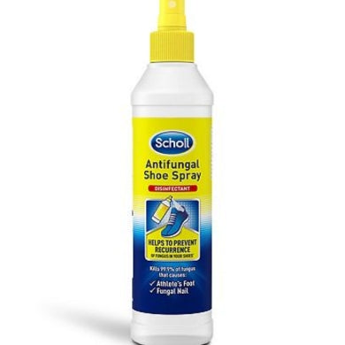 SCHOLL ANTIFUNGAL SHOE SPRAY 250ML X9