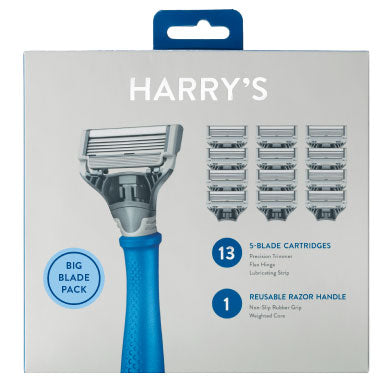 HARRY'S RAZOR+13X5-BLADE REFILLS 1X6