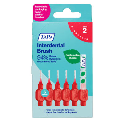 TEPE LDB 6PK RED SIZE 2 X10