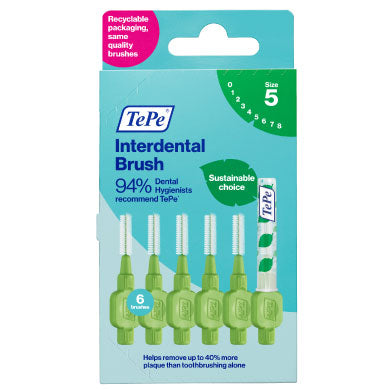 TEPE LDB 6PK GREEN SIZE 5 X10